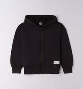 felpa con zip e cappuccio ragazza